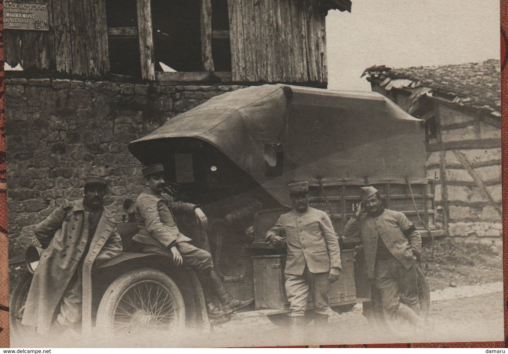 Photo  Guerre 1914 1918   Camion Armée Française - 1914-18