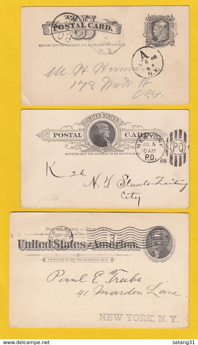 LOT De 3 CARTES-POSTALES. - ...-1900