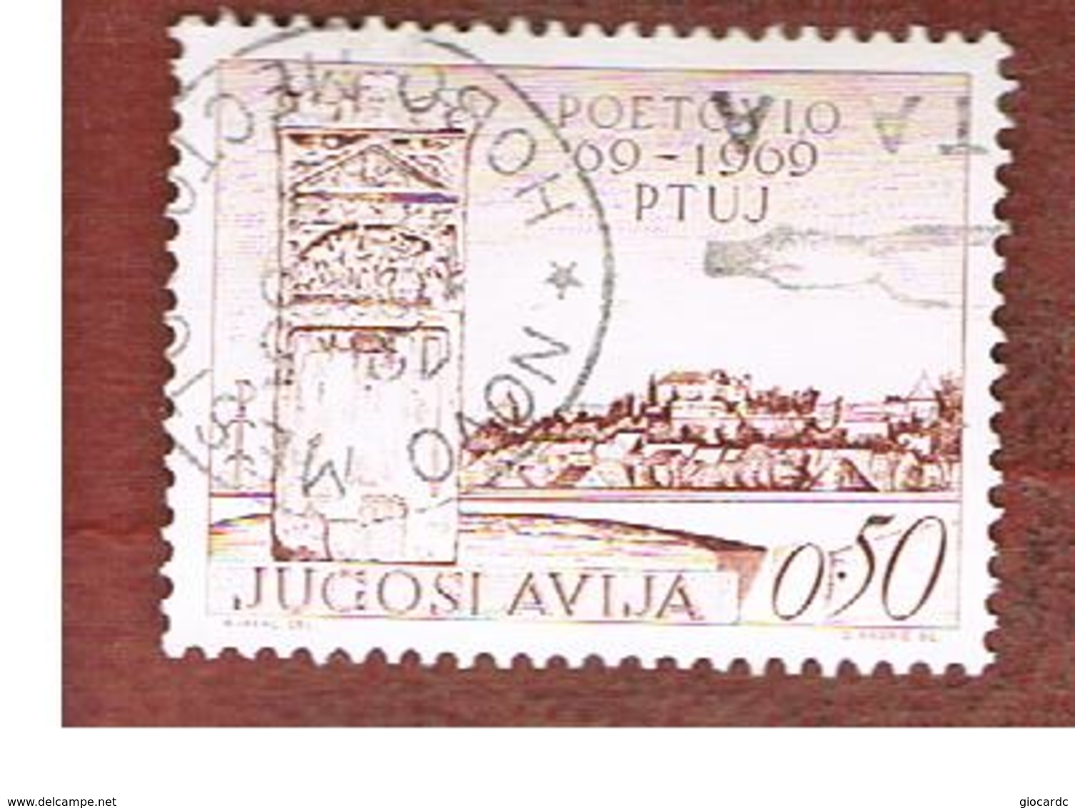 JUGOSLAVIA (YUGOSLAVIA)   - SG 1369   -    1969  PTUJ, SLOVENE TOWN    - USED - Usati