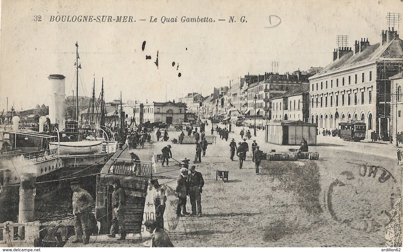 Boulogne Sur Mer Le Quai Gambetta - Boulogne Sur Mer