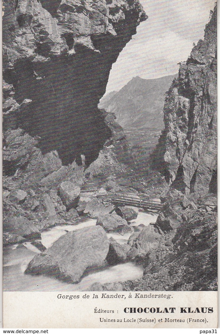 Gorges De La Kander,à Kandersteg - Kandersteg