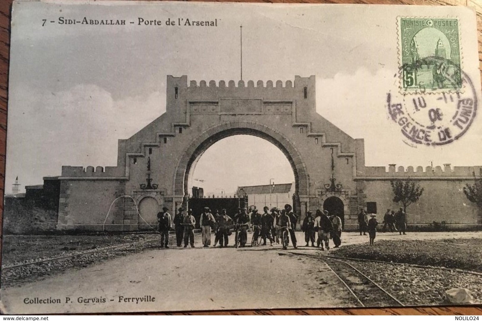 9 Cpa TUNISIE,FERRYVILLE,SIDI-ABDALLAH BIZERTE (Régence De Tunis 1908) - Tunisia