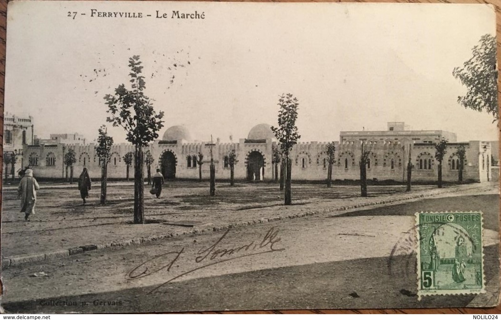 9 cpa TUNISIE,FERRYVILLE,SIDI-ABDALLAH BIZERTE (Régence de Tunis 1908)