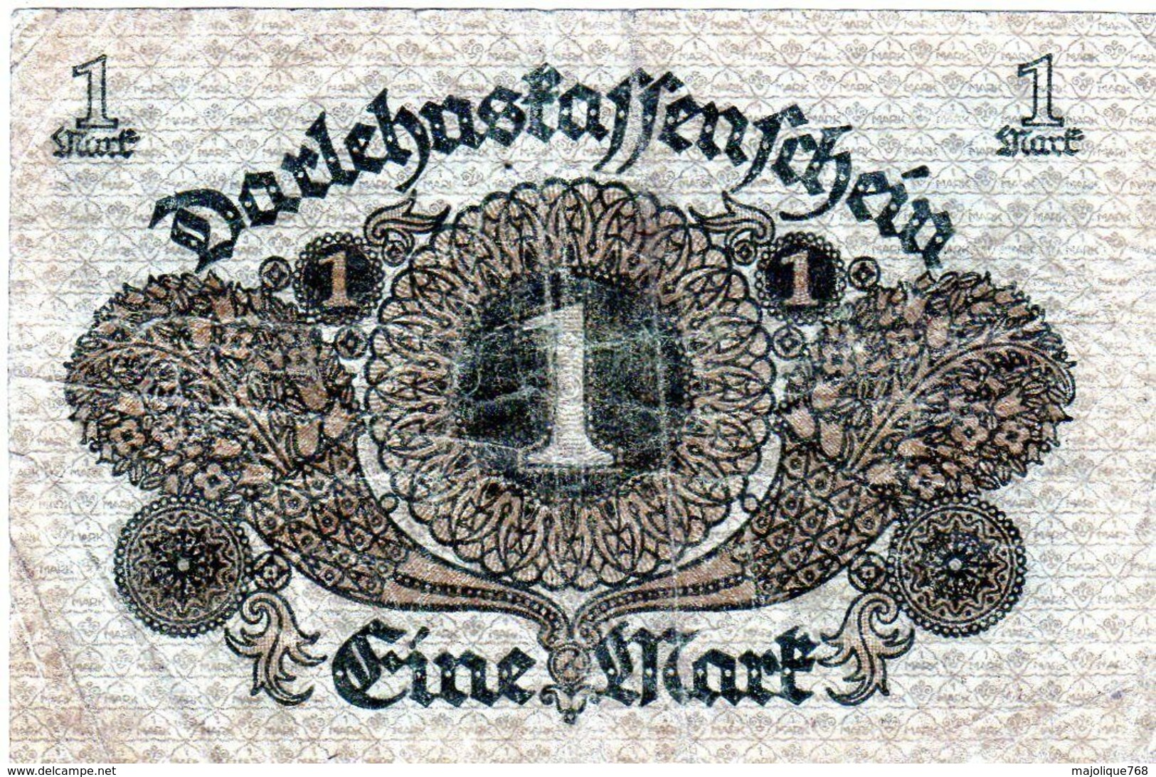 Ancien Billet Allemand De 1 Mark Du 01-03-1920 - En B - - 1 Mark