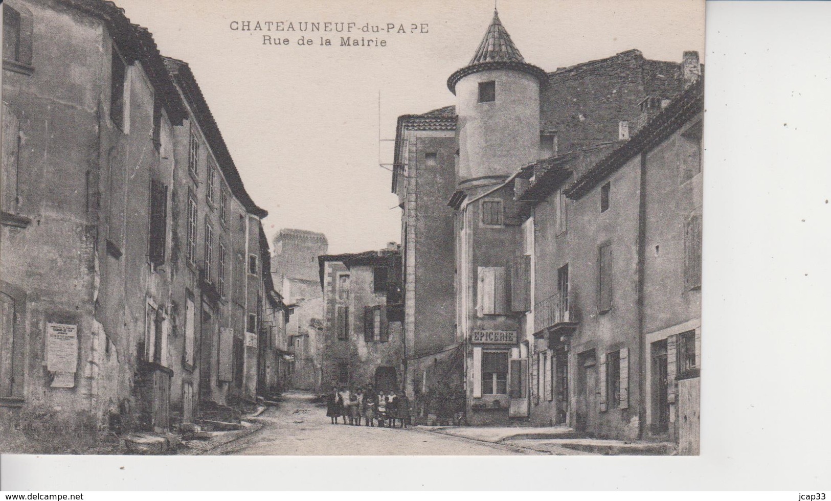 84 CHATEAUNEUF DU PAPE  -  Rue De La Mairie  - - Chateauneuf Du Pape