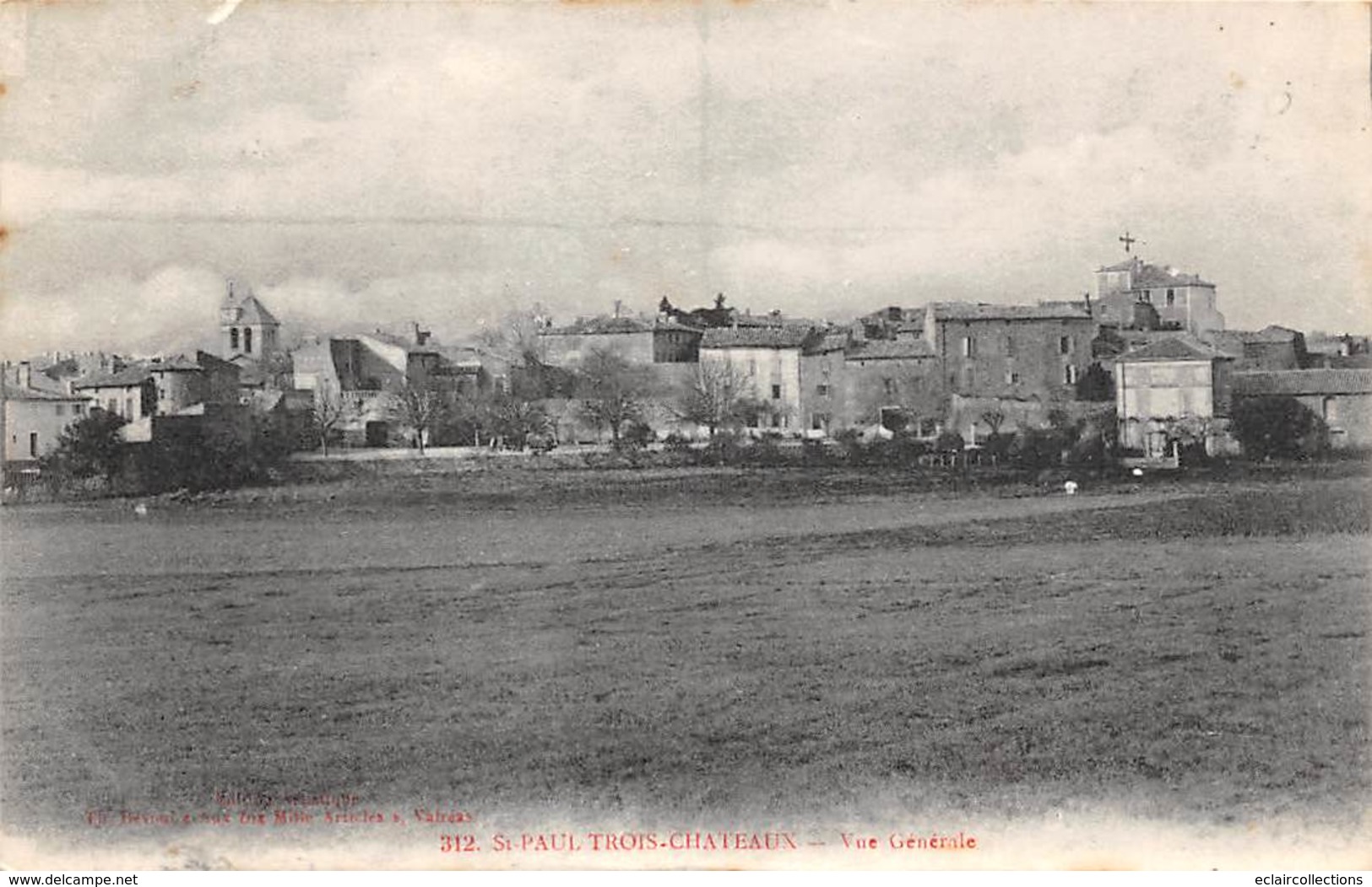 Saint Paul Des Trois Châteaux     26        Vue Générale 3   (Voir Scan) - Andere & Zonder Classificatie