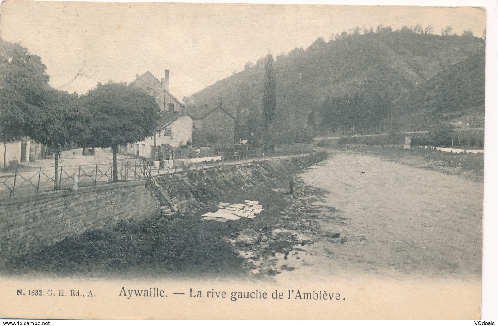 CPA - Belgique - Aywaille - La Rive Gauche De L'Amblève - Aywaille