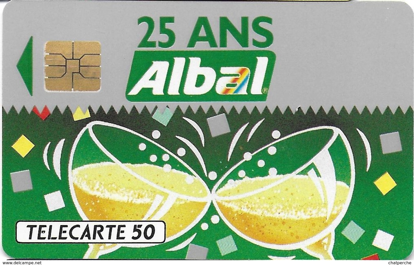 TÉLÉCARTE 50 UNITÉS 25 ANS ALBAL EN 149  06/91 - 50 Units