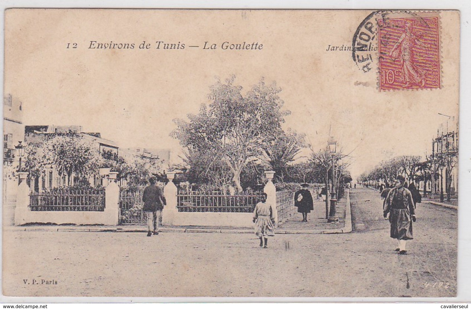 CP  -  Environs De Tunis - La Goulette - Tunisia