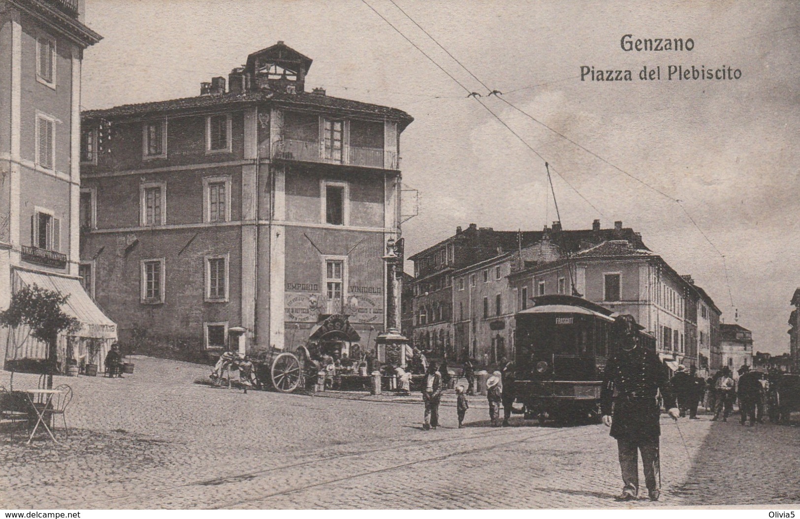 GENZANO - PIAZZA DEL PLEBISCITO - Altri & Non Classificati