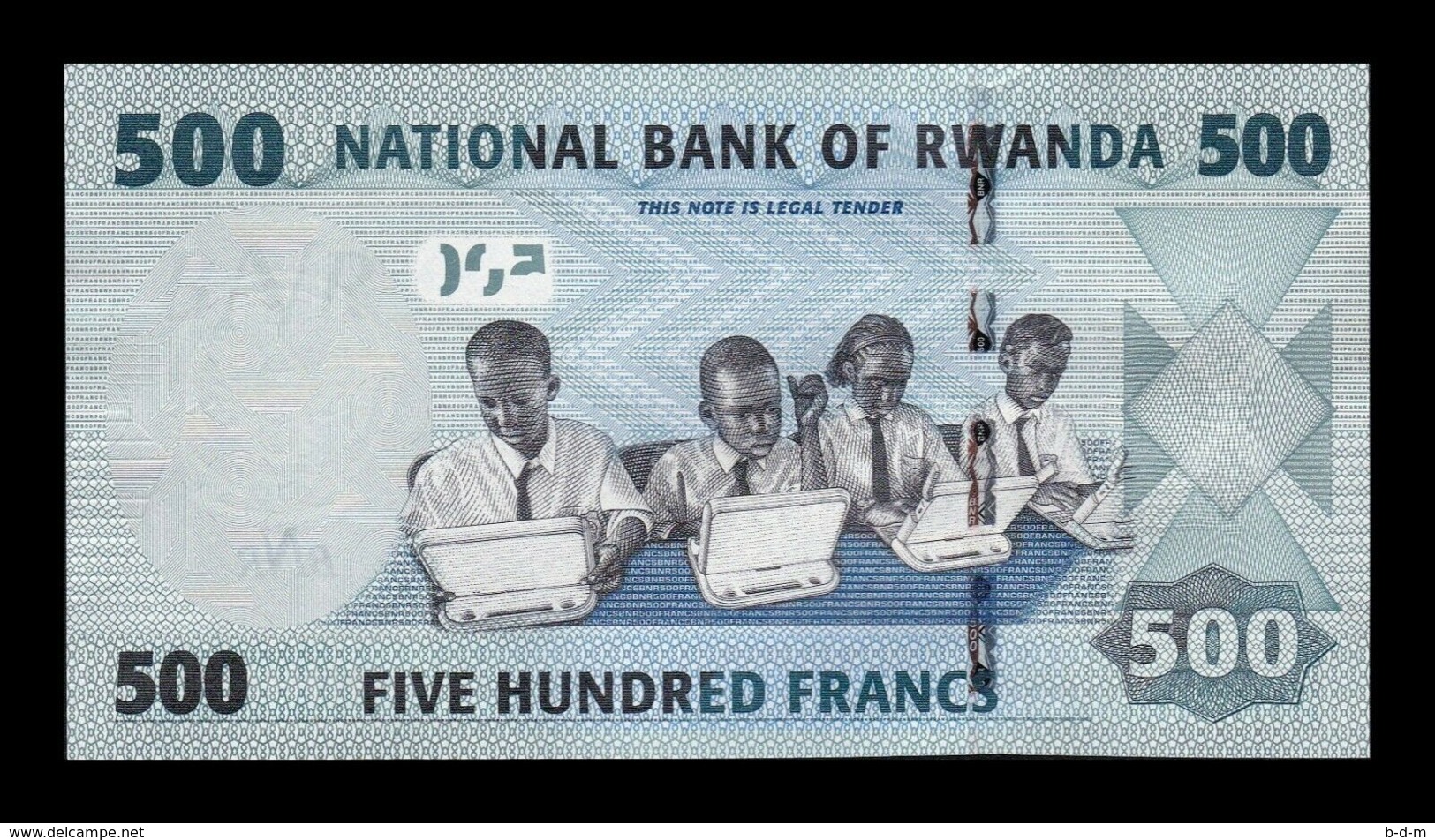 Ruanda Rwanda Lot Bundle 10 Banknotes 500 Francs 2013 Pick 38 SC UNC - Ruanda