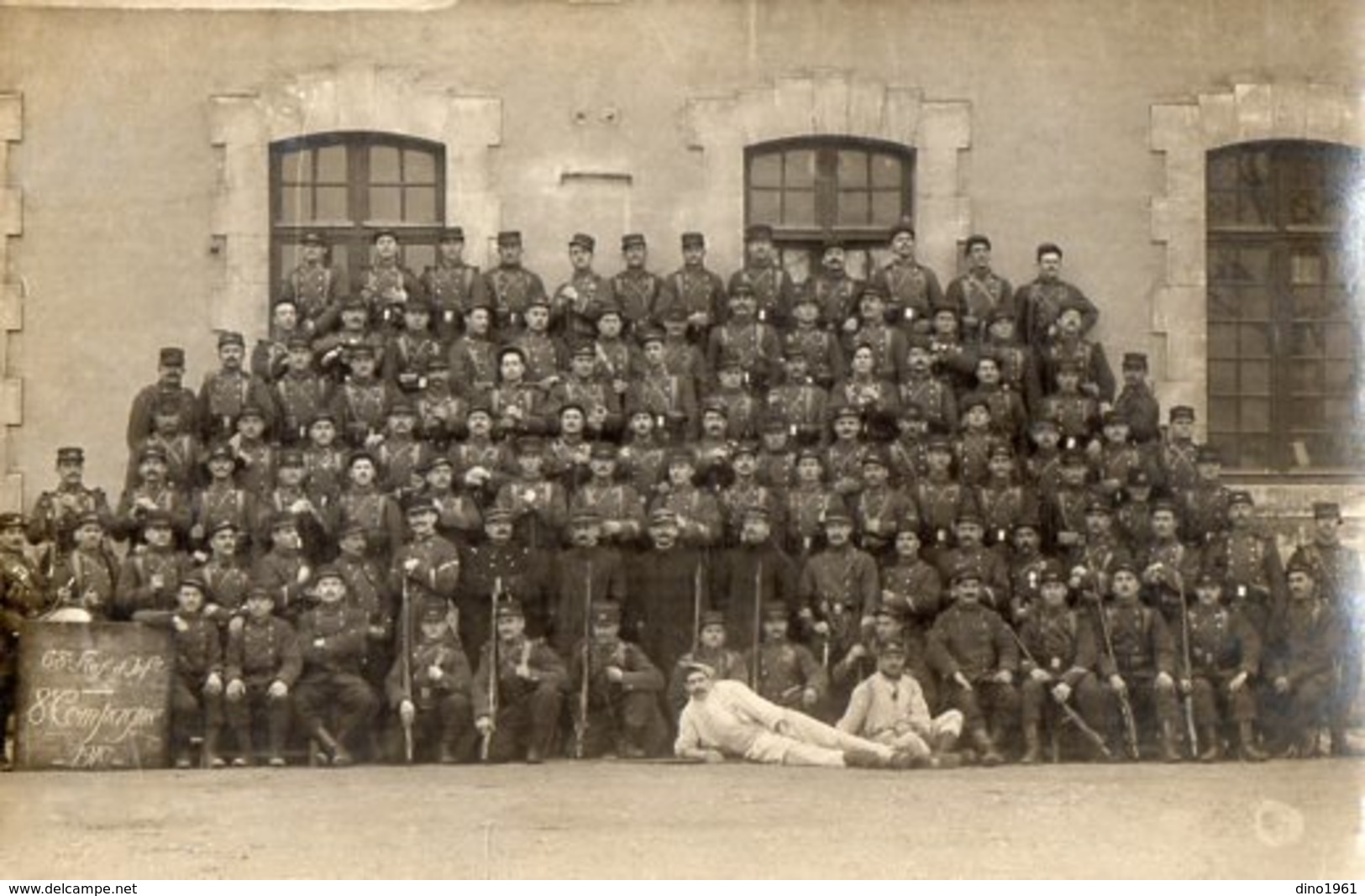 CPA 2577 - MILITARIA - Carte Photo Militaire - Soldats Du 68 ème Rgt D' Infanterie à ISSOUDIN - Régiments