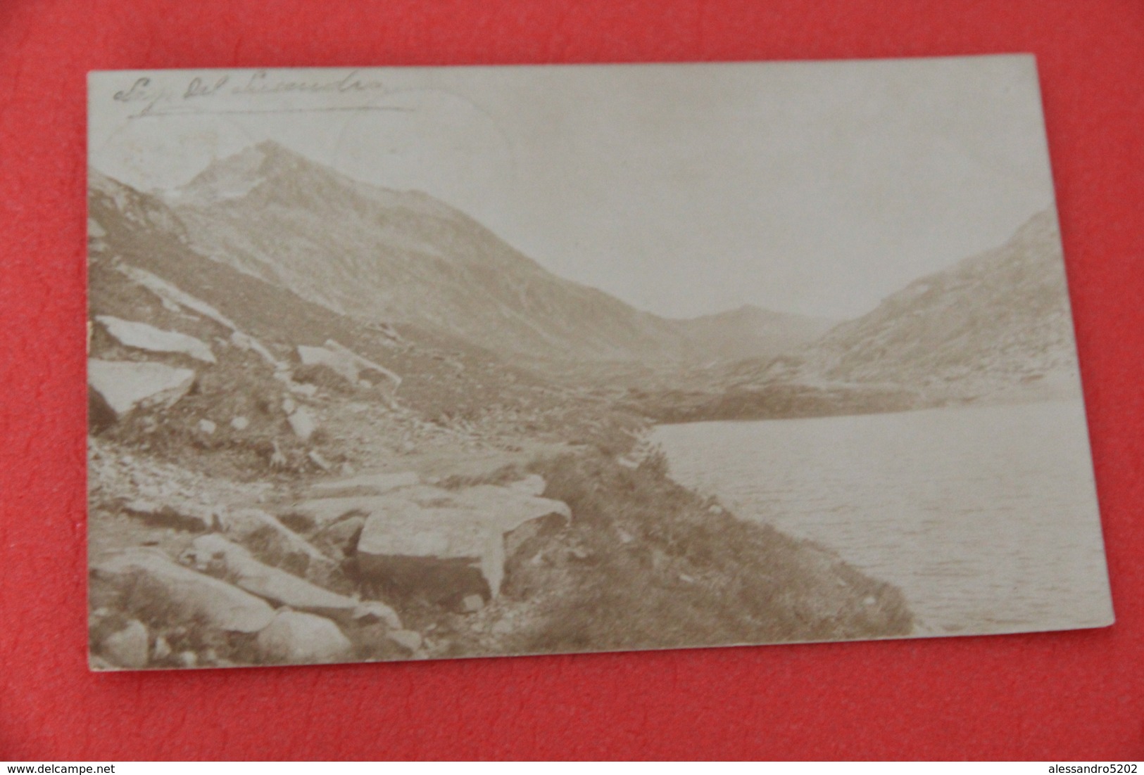 Ticino Inviata Da Faido Il Lago Del Lucendro 1912 Rppc - Faido