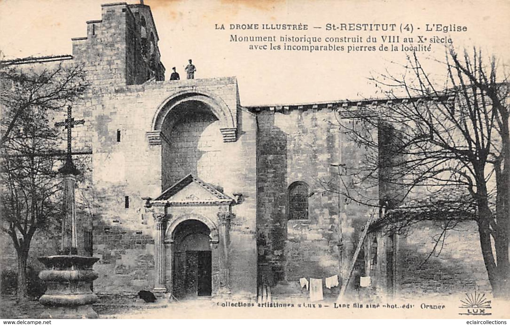 Saint  Restitut    26        L'Eglise      (Voir Scan) - Autres & Non Classés