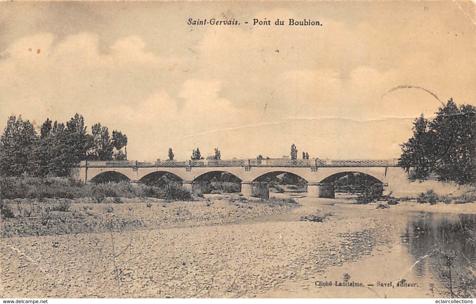 Saint  Gervais   26        Pont Du Boubion       (Voir Scan) - Andere & Zonder Classificatie