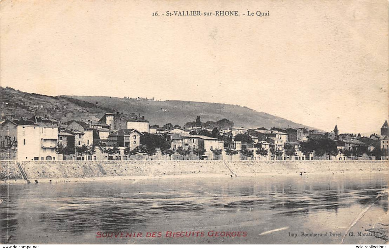 Saint  Vallier Sur Rhône      26       Le Quai     (Voir Scan) - Autres & Non Classés