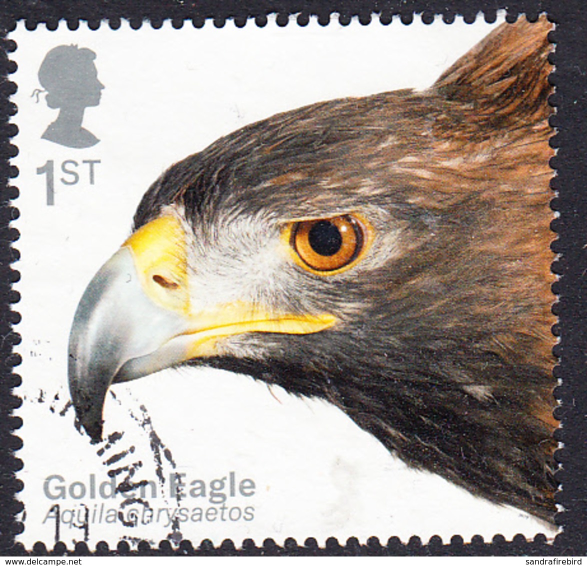 2019   Birds Of Prey (2019) -  Golden Eagle  1st - Used Stamps