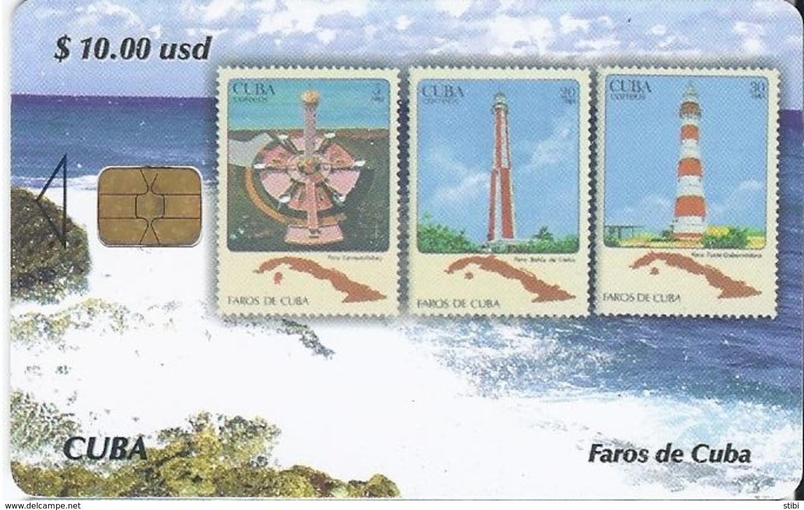 CUBA - FAROS DE CUBA 2 - LIGHTHOUSE - STAMP - Cuba