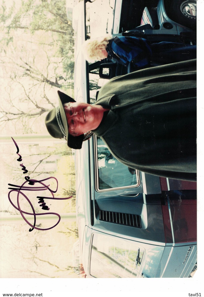 LARRY HAGMAN  - Privat Photo 30/20 Cm Mit Autogramm - Autogramme