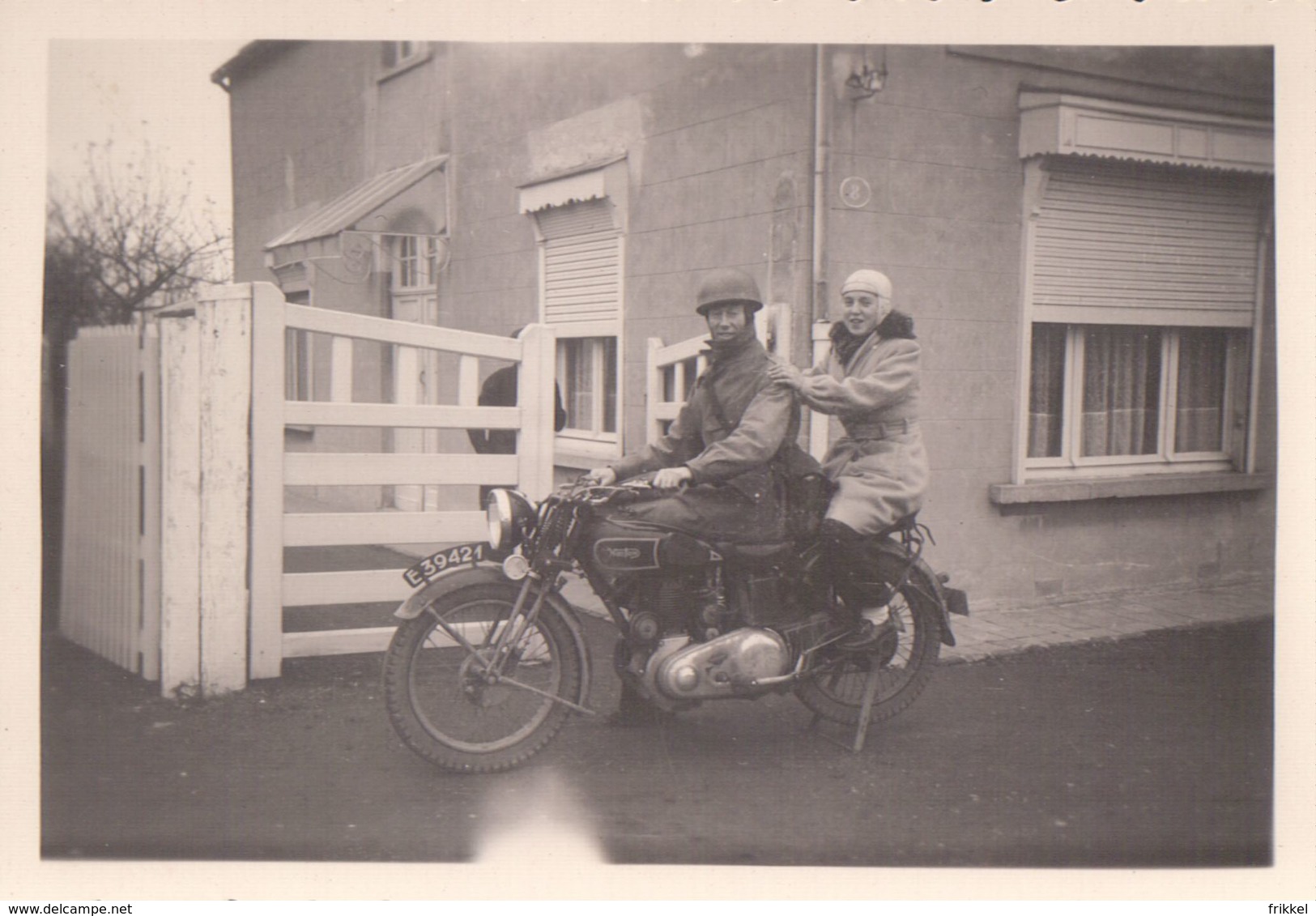 Foto Photo (6 X 9 Cm) Brommer Motor Moto Motorrad - Moto