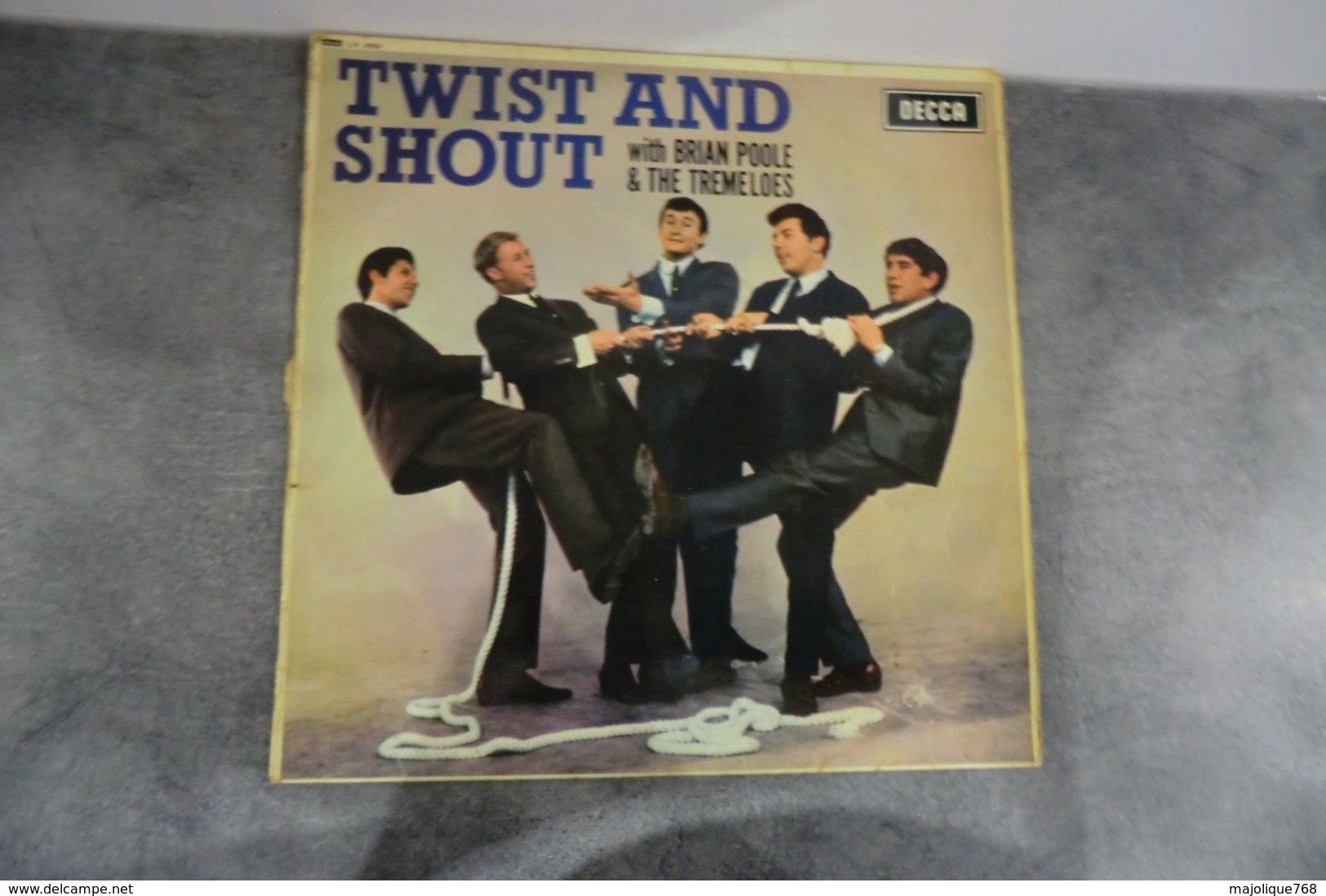 Disque - Brian Poole & The Tremeloes - Twist And Shout - DECCA LK 4550 - 1963 - Rock