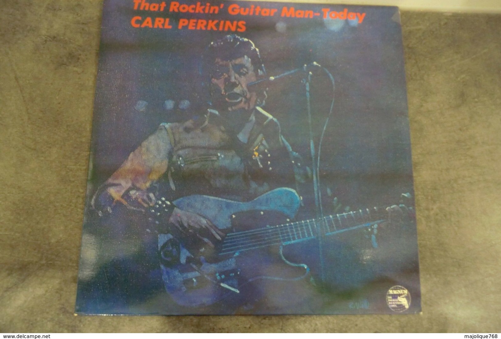 Disque - Carl Perkins - That Rockin' Guitar Man - Today - Carrere Magnum 66051 - 1983 - - Rock