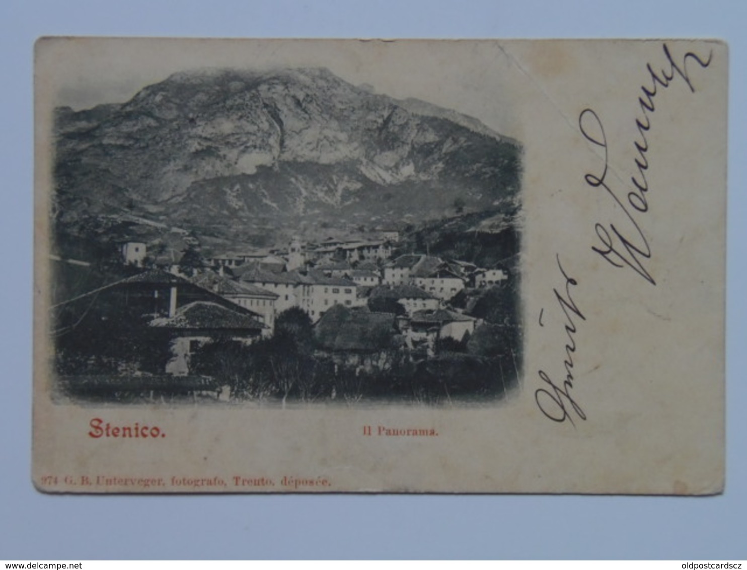 Trentino 1386 Stenico 1899 Ed Unterveger 974 - Autres & Non Classés