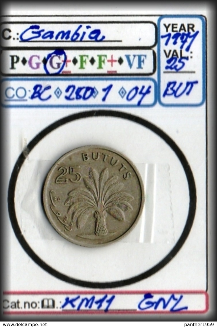 BRITISH COMMONWEALTH GAMBIA:#COINS# IN MIXED CONDITION#.(CO-BC280-1 (04) - Gambia