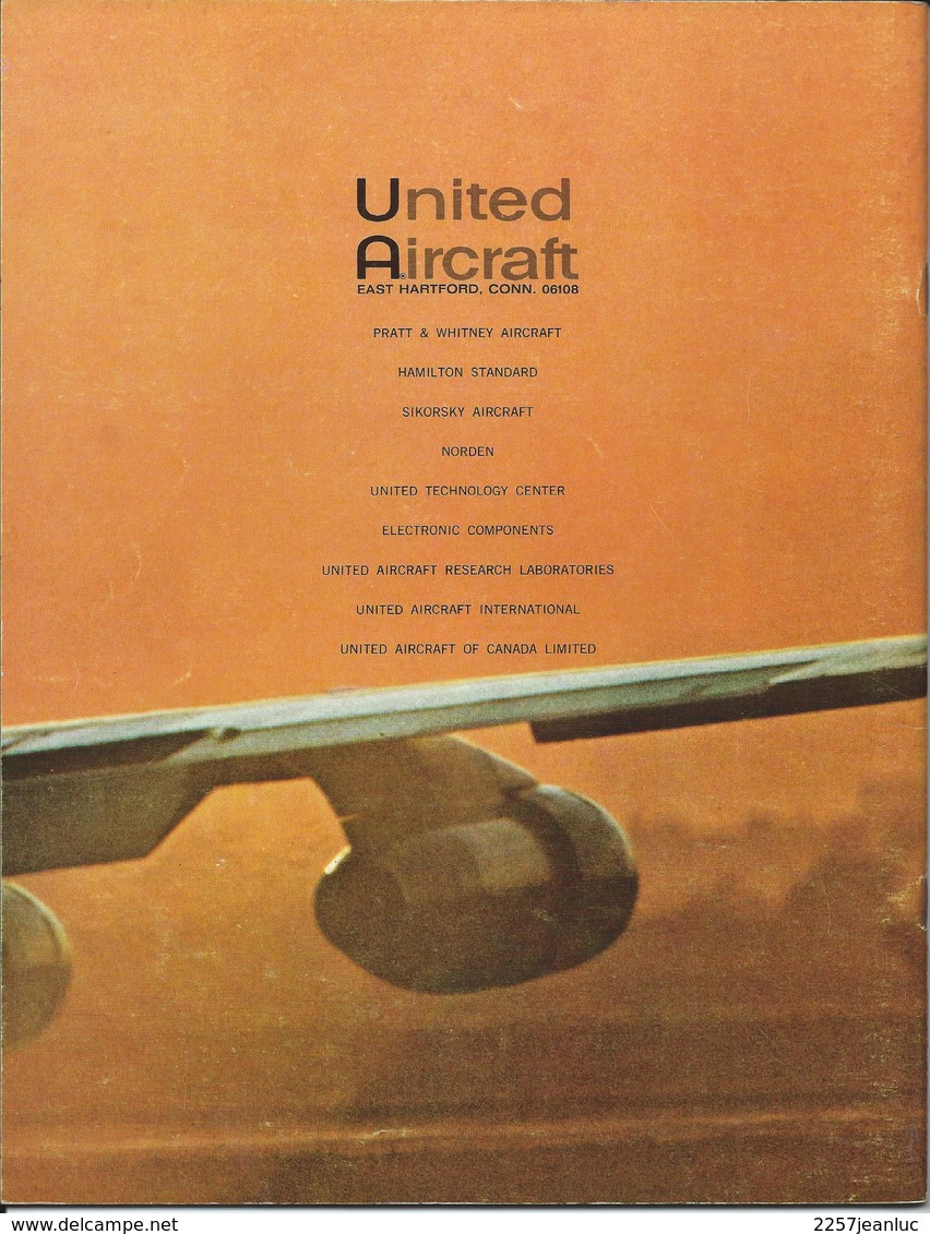1968- United Aircraft Pictorial Report - Etats-Unis