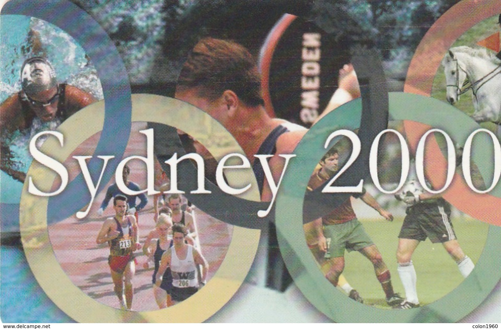 TARJETA TELEFONICA DE RUMANIA (Juegos Olímpicos). Sydney 2000 (Red). RO-ROM-0067A (277) - Olympische Spiele