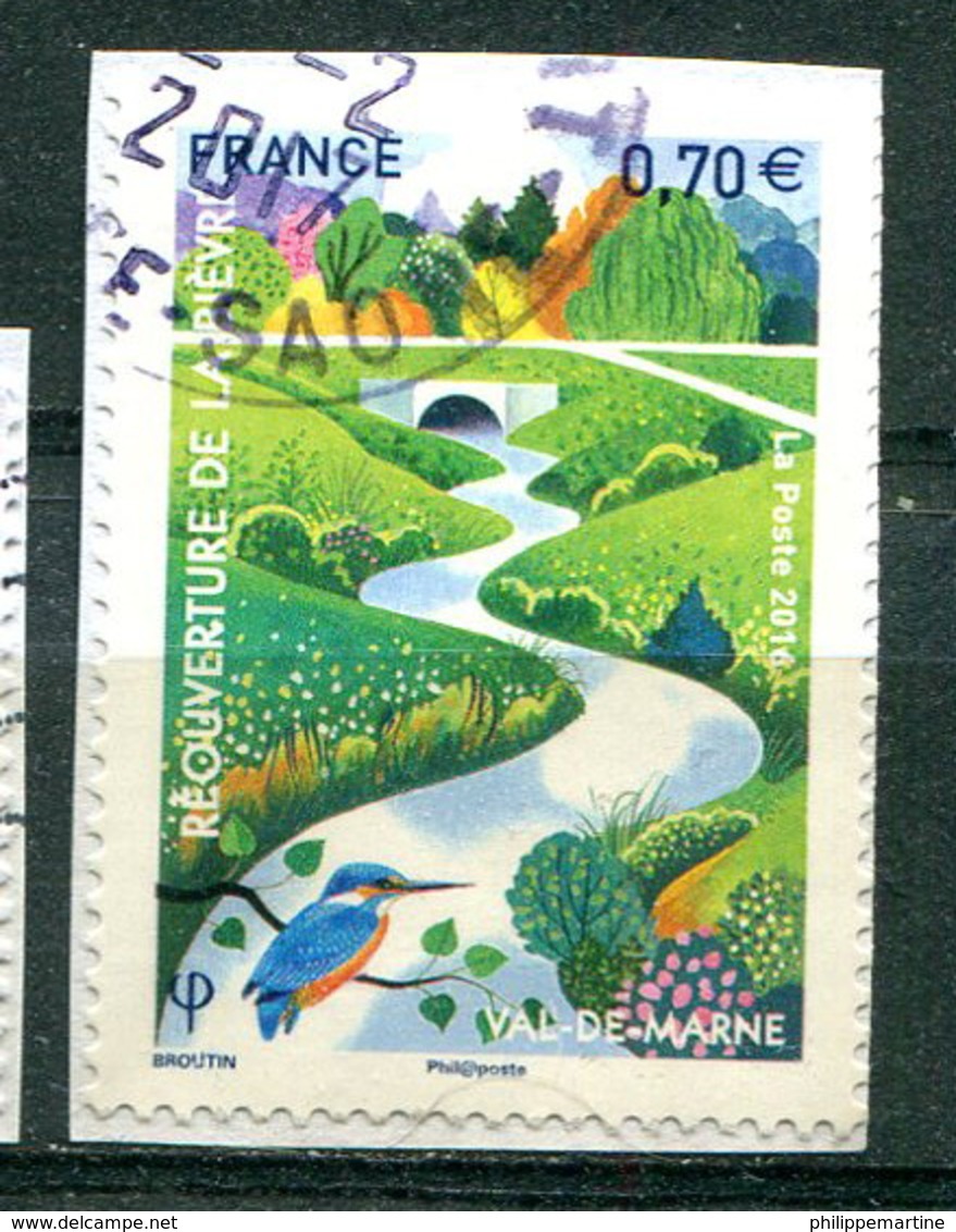 France 2016 - YT 5105 (o) Sur Fragment - Oblitérés