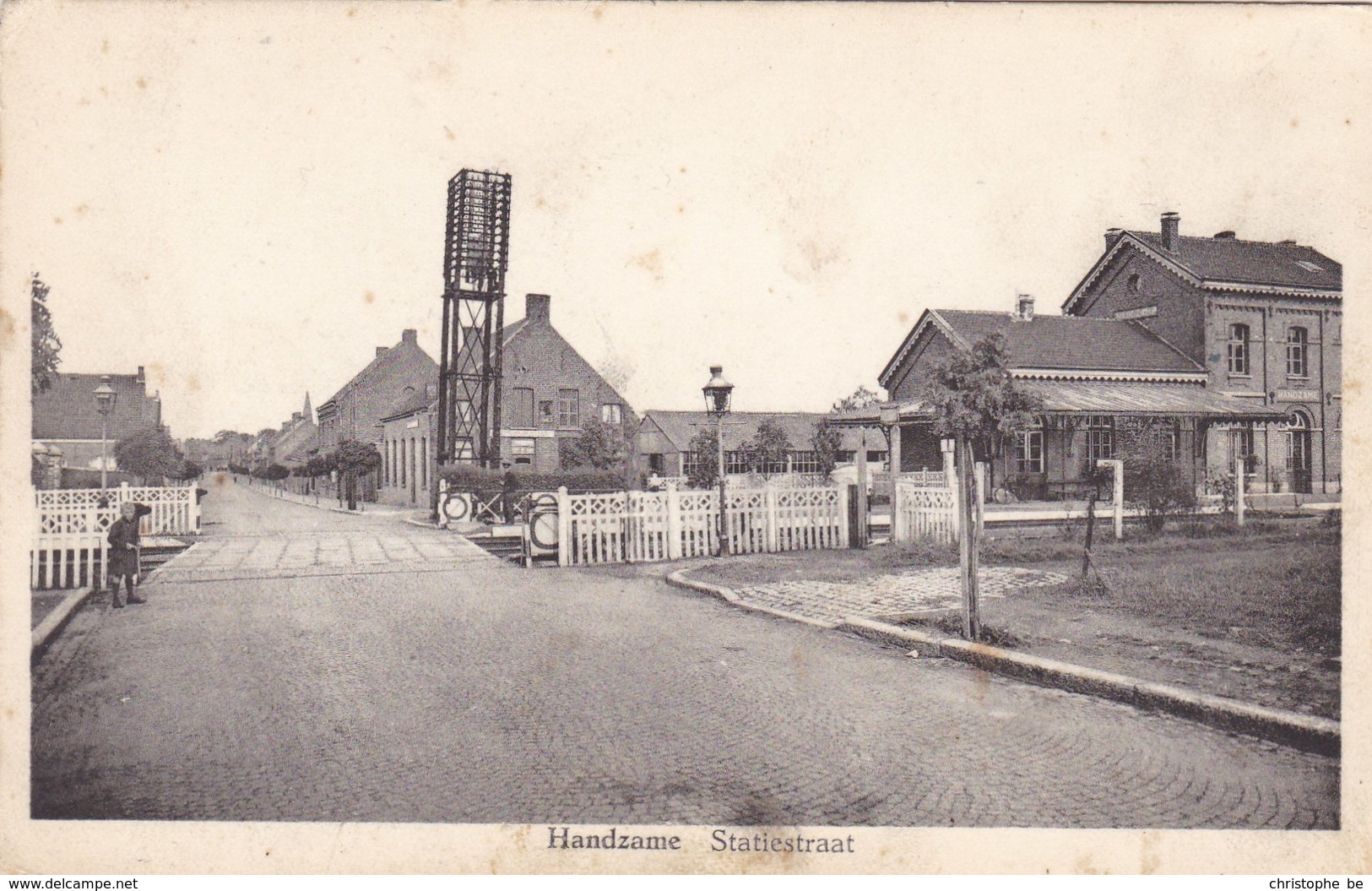 Handzame, Handzaeme, Statiestraat (pk60364) - Kortemark