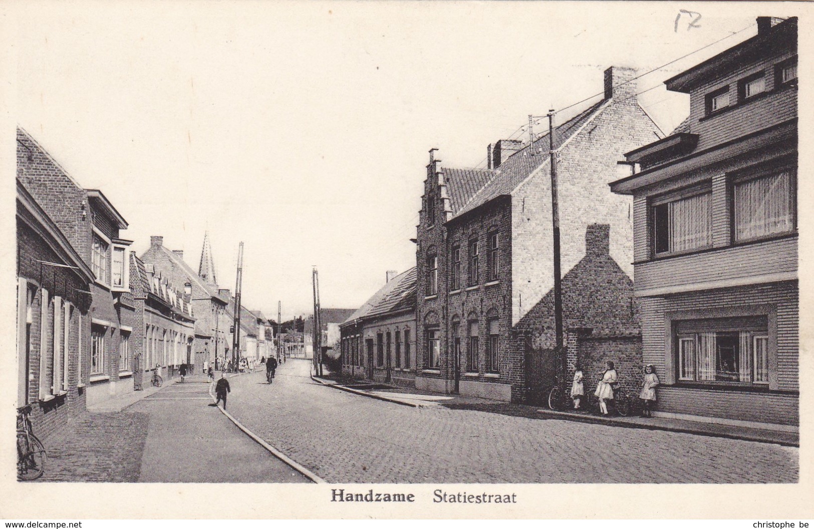 Handzame, Handzaeme, Statiestraat (pk60365) - Kortemark