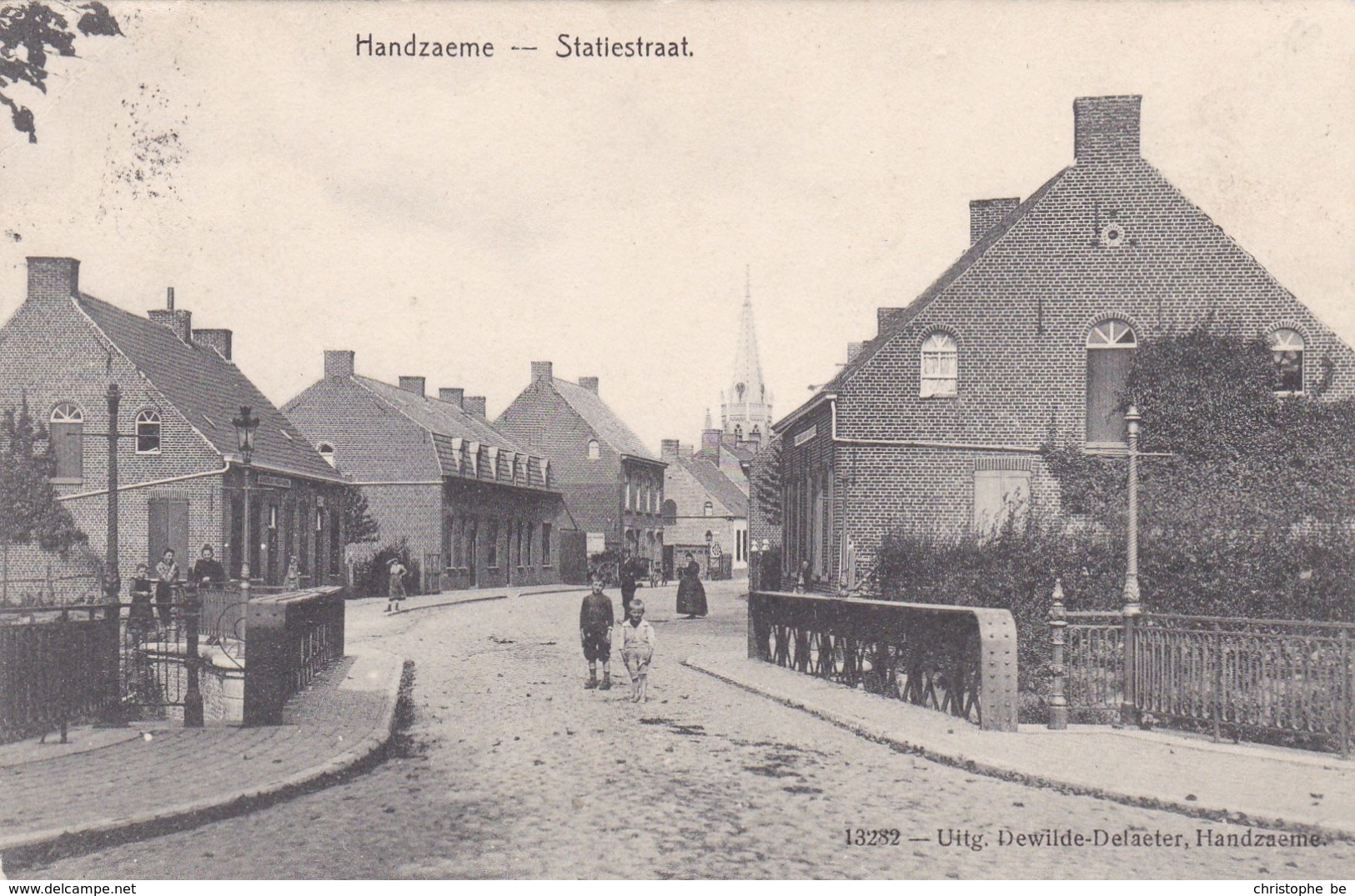 Handzame, Handzaeme, Statiestraat (pk60372) - Kortemark