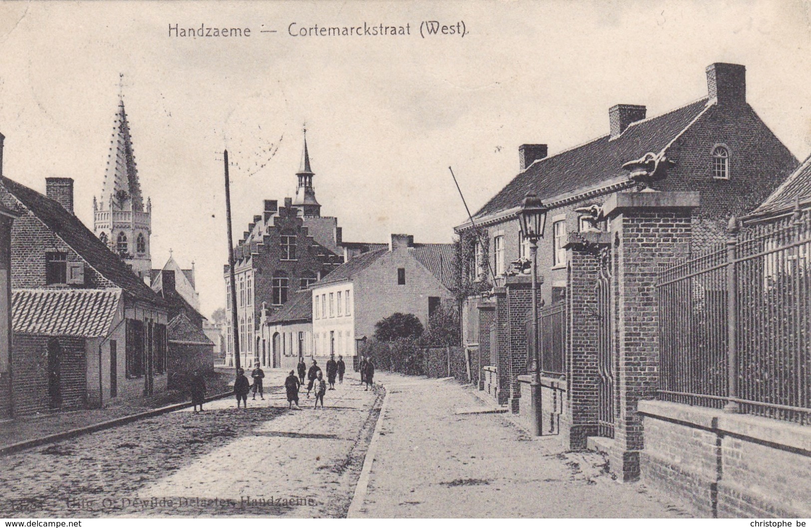 Handzame, Handzaeme, Cortemarckstraat West (pk60380) - Kortemark