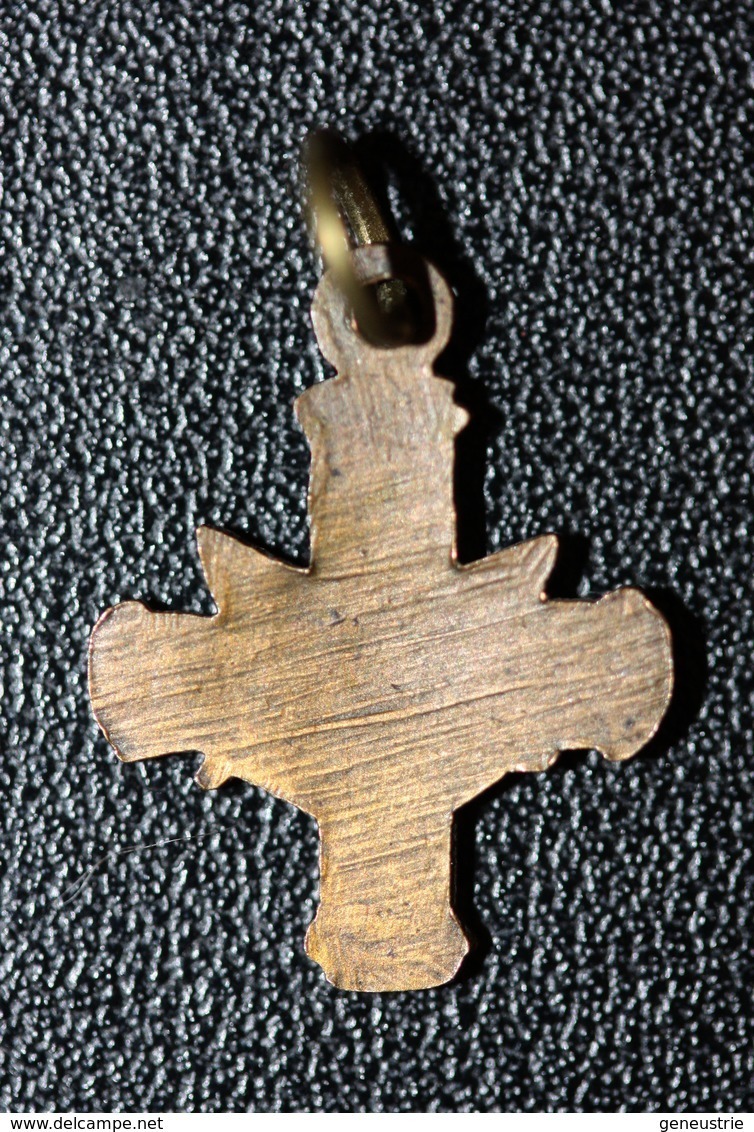 WWI Petite Médaille Pendentif De Poilu Polonais 1914-1918 "Croix Avec Aigle" WW1 - 1914-18