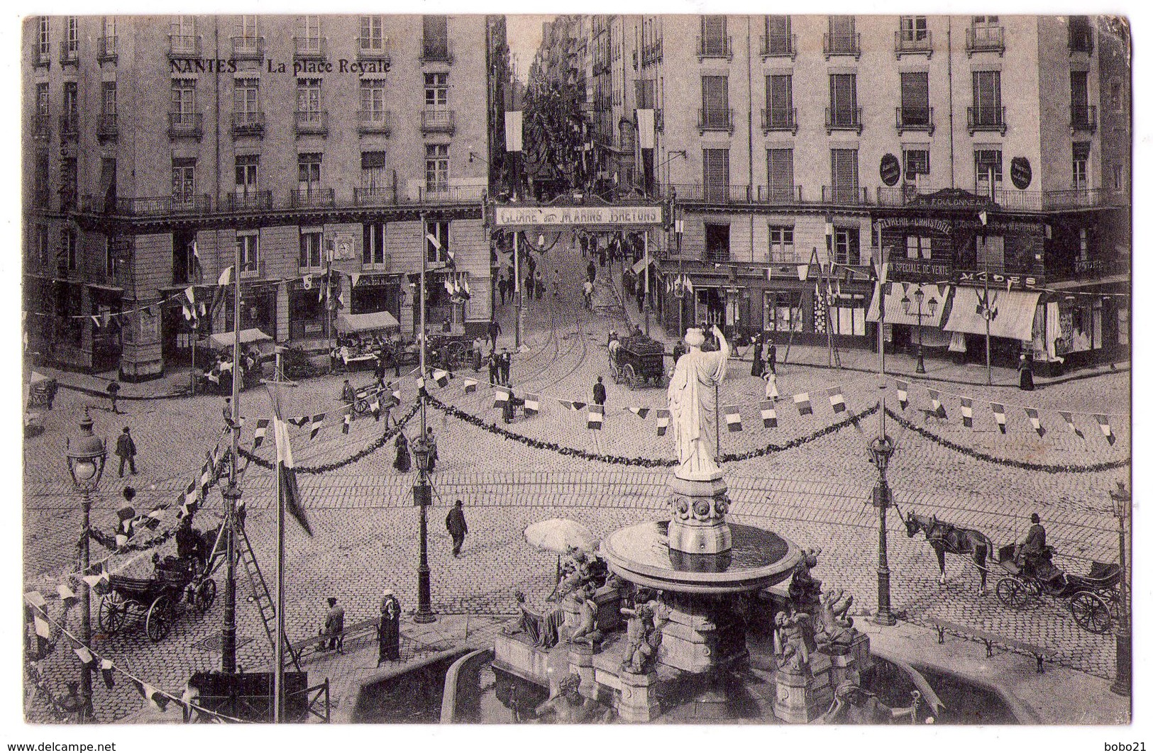 4355 - Nantes ( 44 ) -  La Place Royale - - Nantes