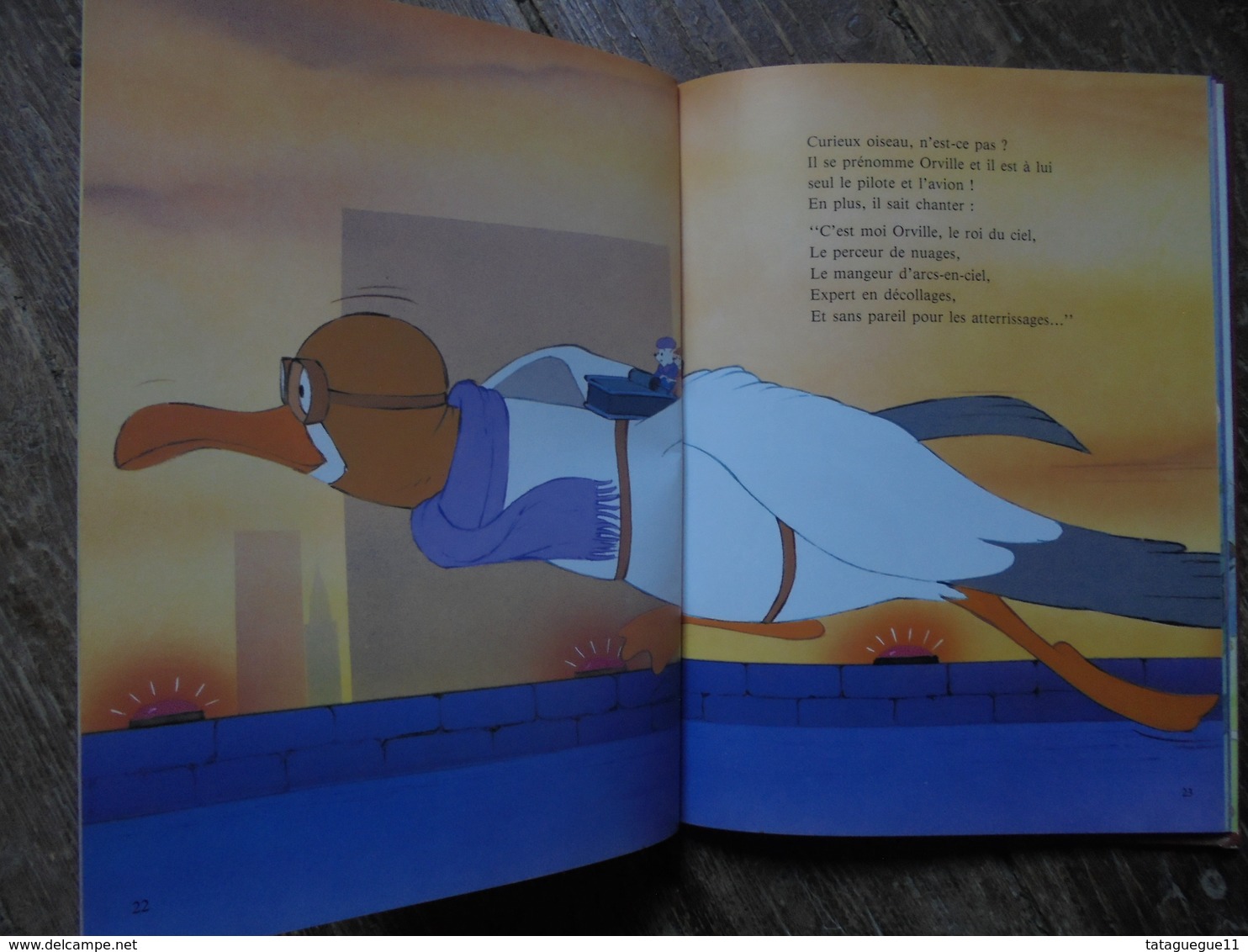 Livre Pour Enfant Le Monde Merveilleux De Walt Disney Bernard Et Bianca 1986 - Disney