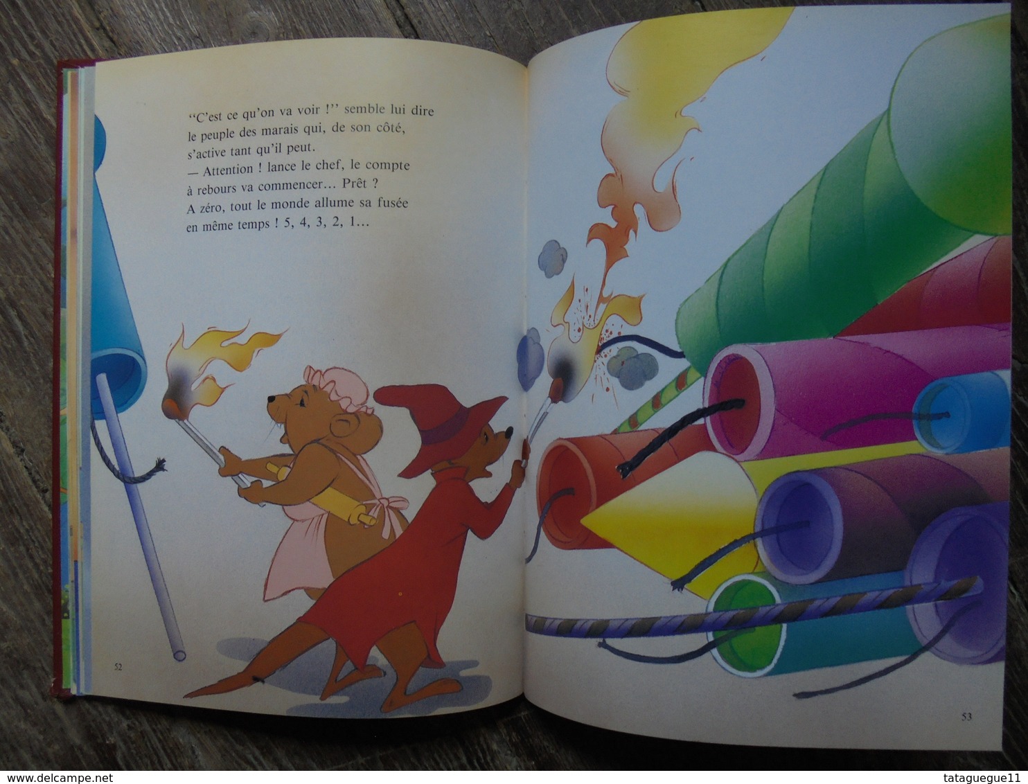 Livre pour enfant Le Monde Merveilleux de Walt Disney Bernard et Bianca 1986