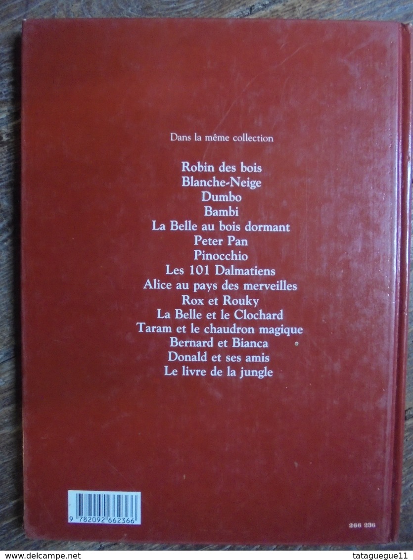 Livre pour enfant Le Monde Merveilleux de Walt Disney Bernard et Bianca 1986