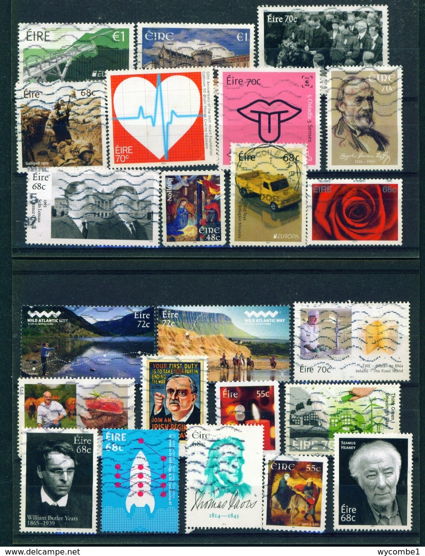 IRELAND - Collection Of 500 Different Postage Stamps - Collections, Lots & Séries