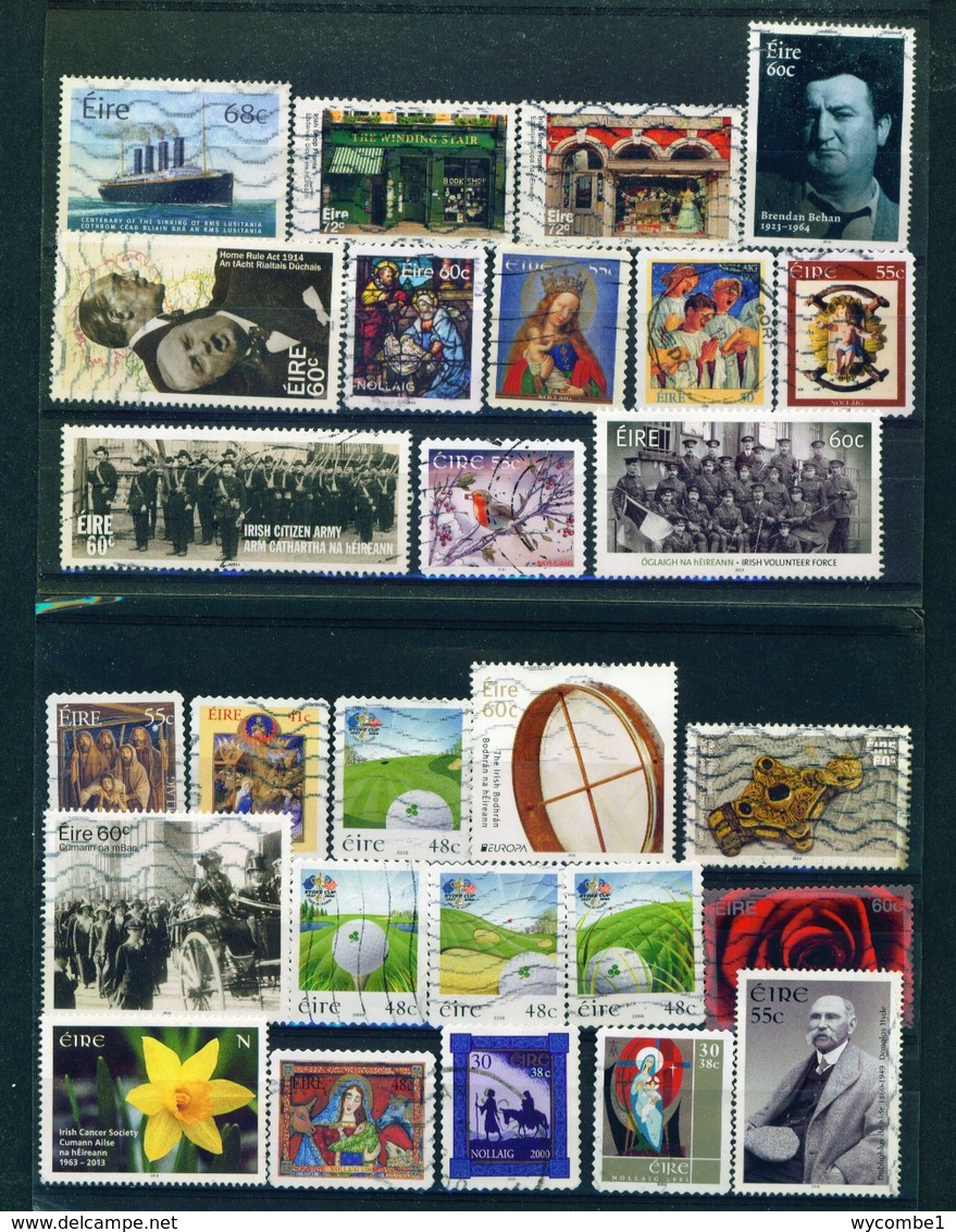 IRELAND - Collection Of 500 Different Postage Stamps - Collections, Lots & Séries