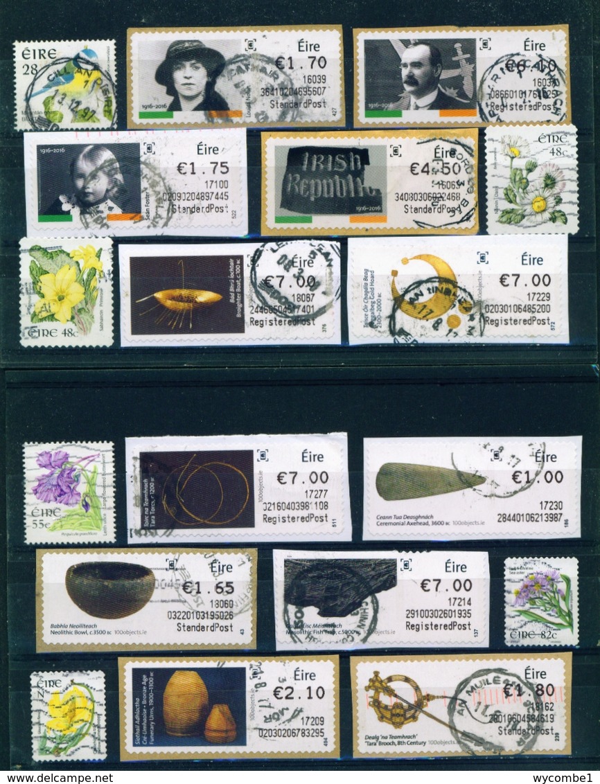 IRELAND - Collection of 500 Different Postage Stamps