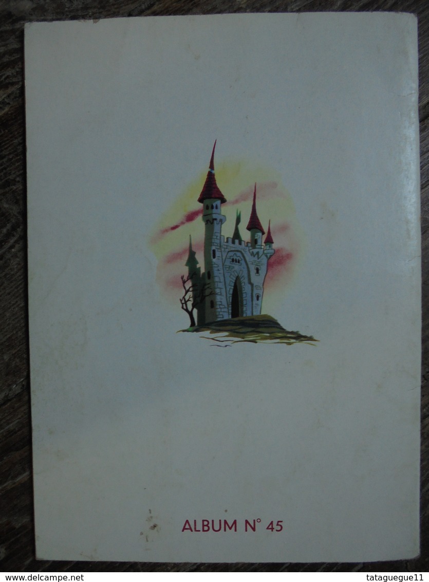 Ancien - Petit livre Merlin l'Enchanteur Votre Série Mickey N° 45 Walt Disney 1964