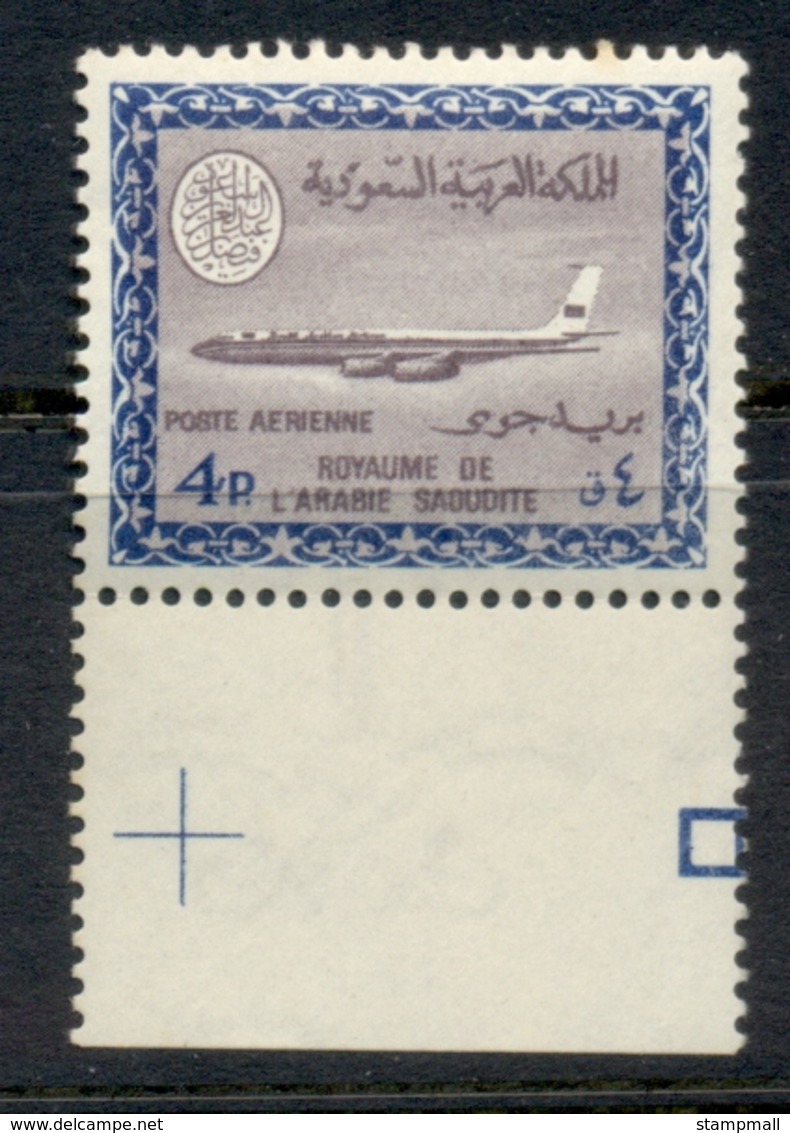 Saudi Arabia 1966-78 Airmail 4p MUH - Saudi Arabia