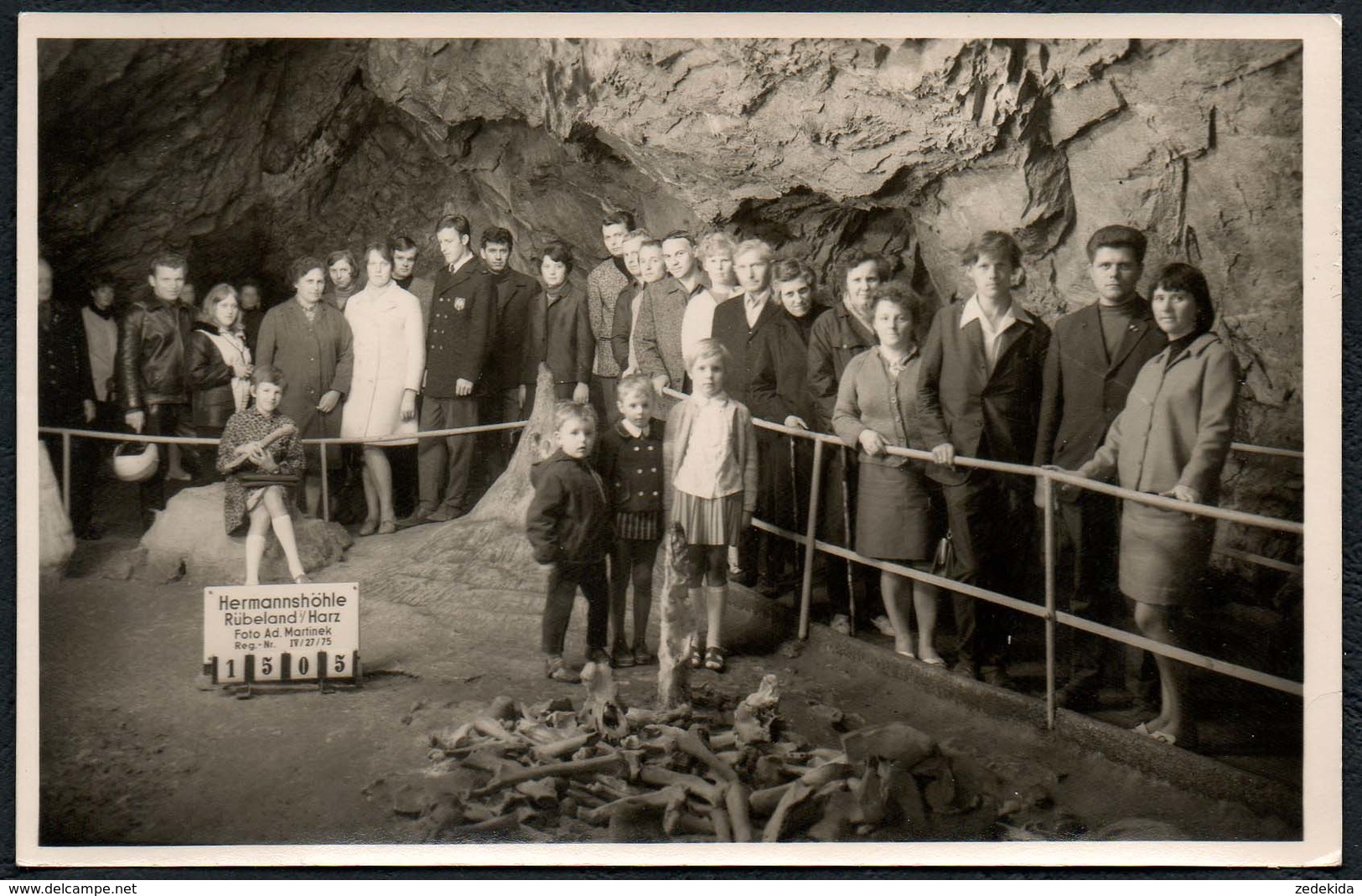 B2750 - Foto - Hermannshöhle Rübeland Höhle Grotte Grotta - Fotografie