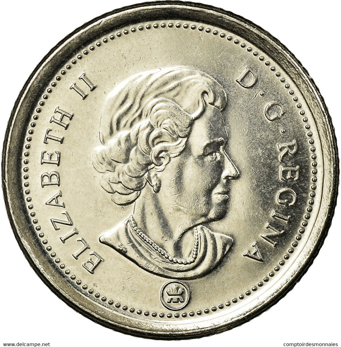 Monnaie, Canada, Elizabeth II, 10 Cents, 2009, Royal Canadian Mint, Winnipeg - Canada