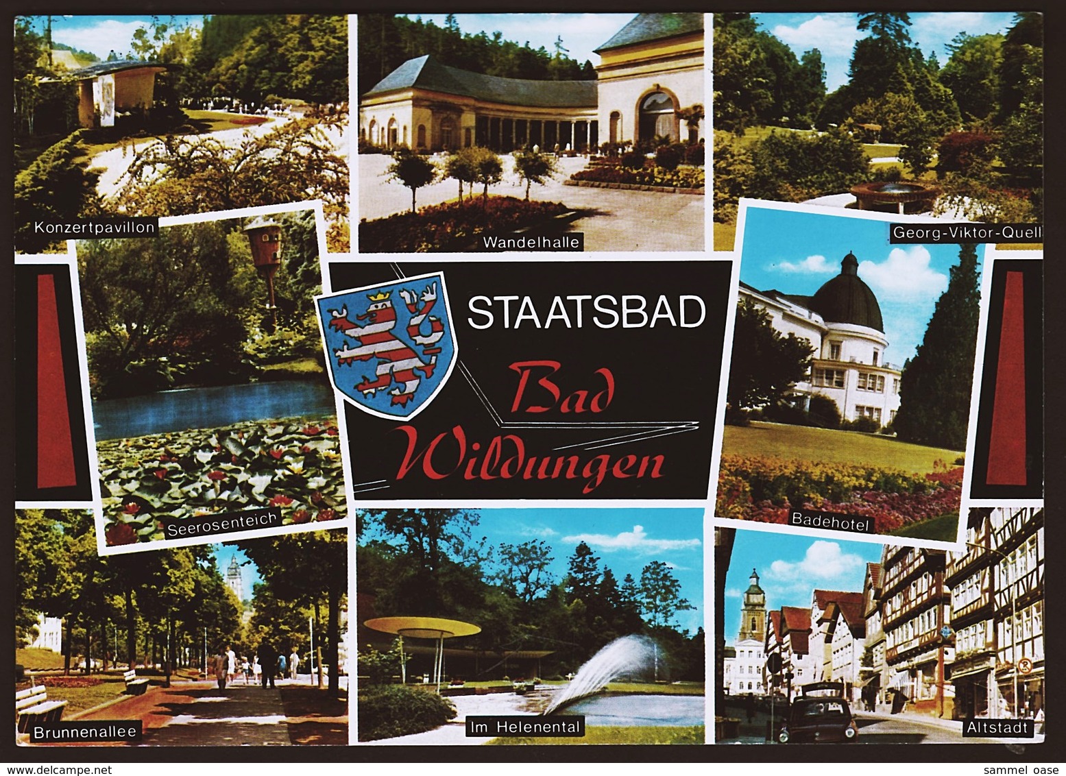 Bad Wildungen  -  Mehrbild-Ansichtskarte Ca.1974    (10695) - Bad Wildungen