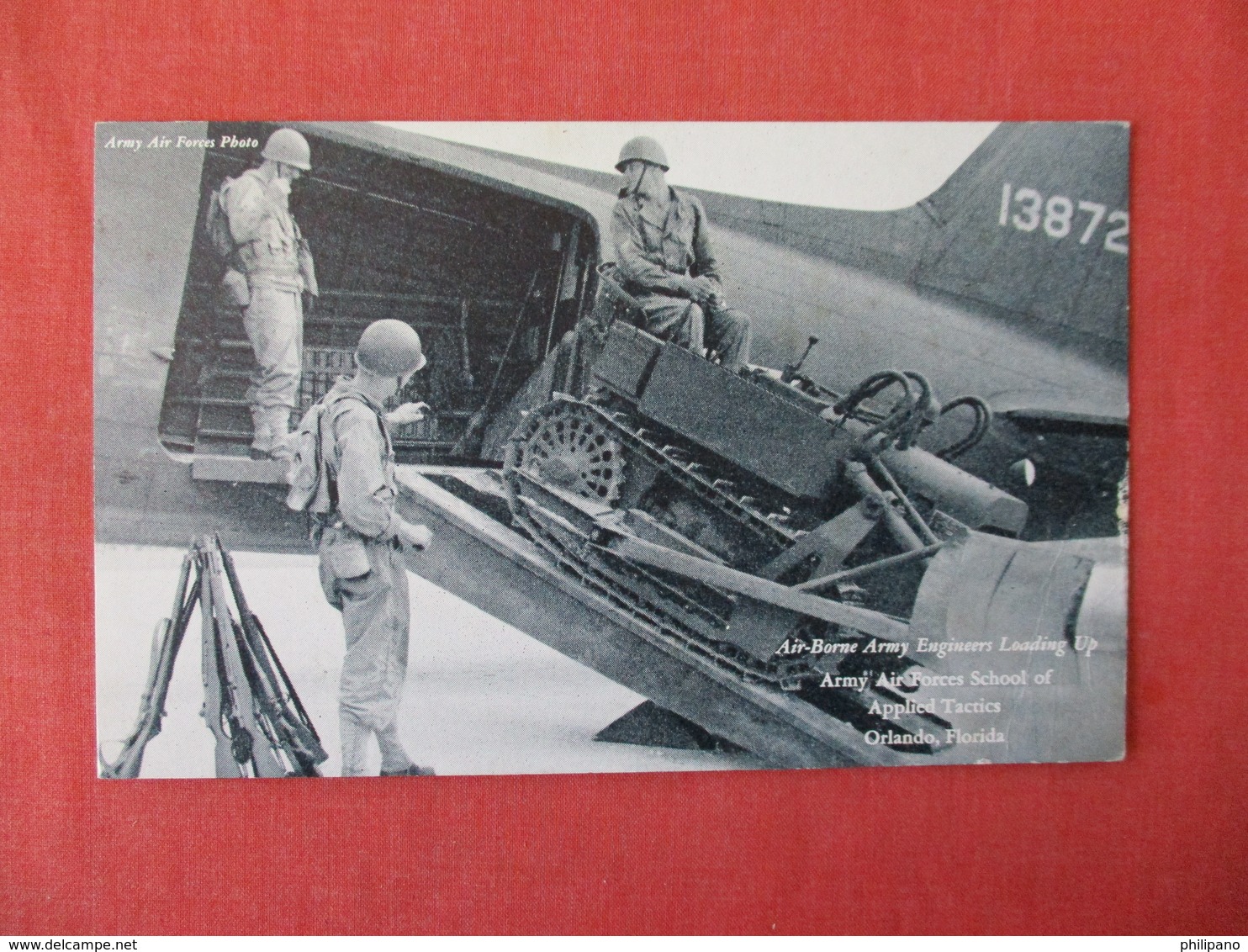 Air Borne Army Engineers Loading Up  Orlando Florida    Ref 3342 - Other & Unclassified