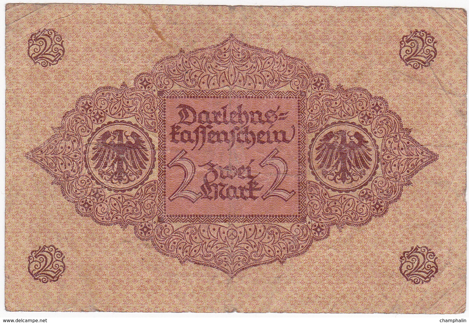 Allemagne - Billet De 2 Mark - 1er Mars 1920 - 2 Mark